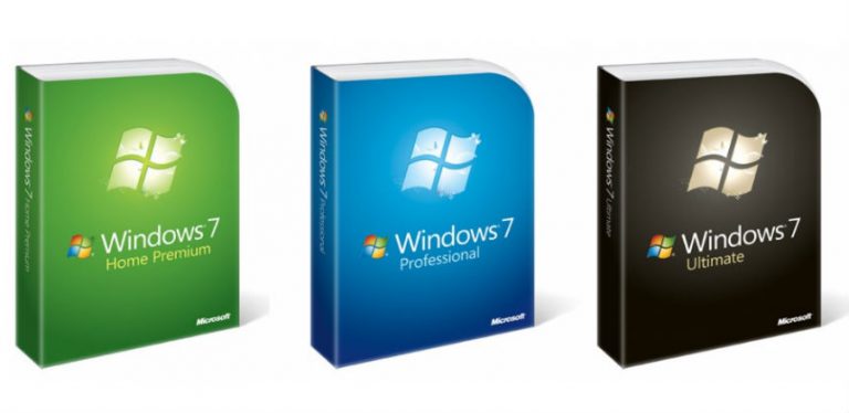 Versioni Windows 7: 32 e 64 bit professional, ultimate e home premium