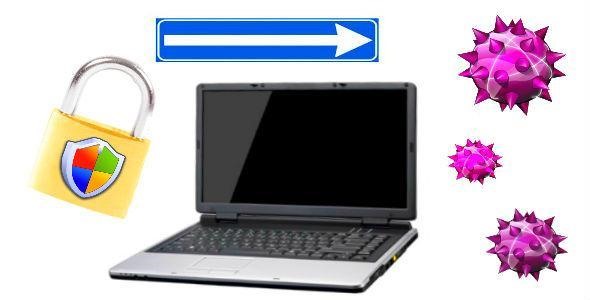 Sicurezza computer protezione software del pc da Virus e Spyware
